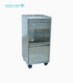 Semi Deluxe Bed Side Locker Full SS