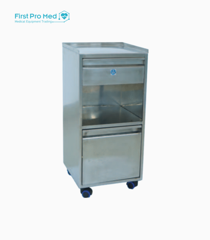 Semi Deluxe Bed Side Locker Full SS Semi Deluxe Bed Side Locker Full SS