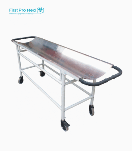 STRETCHER TROLLEY (MS BASE SS TOP)