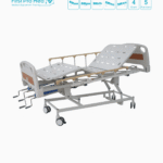 ICU Mechanical Bed with Collapsible Side Railings