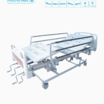 ICU Mechanical Bed with Horizontal Side Railings