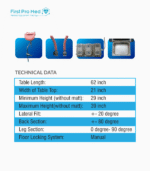 Hospital Gynae Couch with Accessories 1