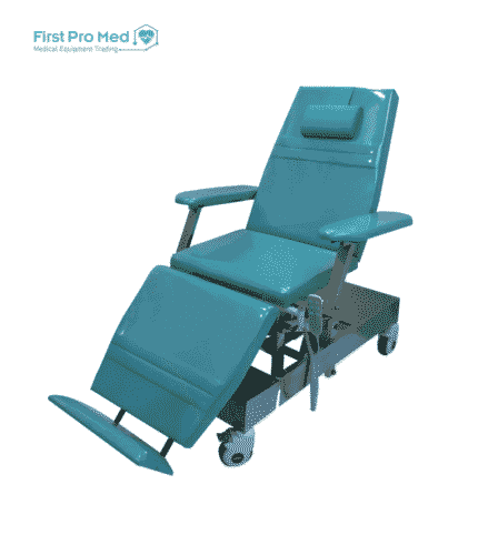 HOSPITAL DIALYSIS CHAIR WITH ACCS.